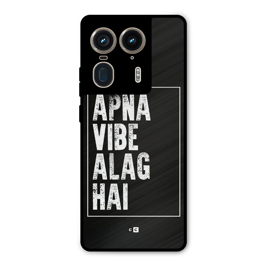 Apna Vibe Metal Back Case for Motorola Edge 50 Ultra