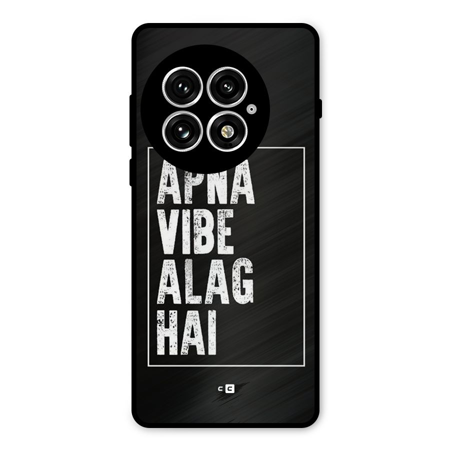 Apna Vibe Metal Back Case for OnePlus 13