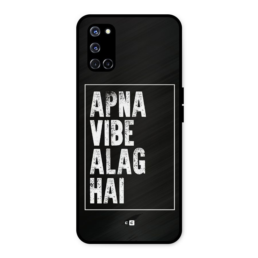 Apna Vibe Metal Back Case for Oppo A52
