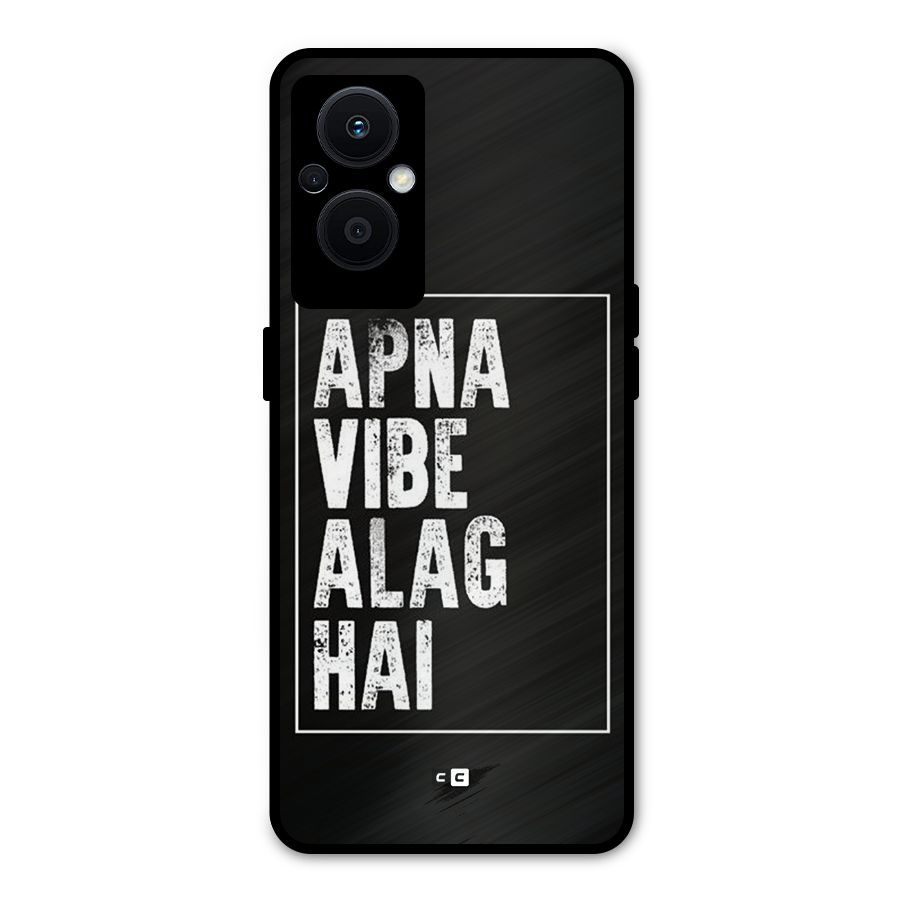 Apna Vibe Metal Back Case for Oppo F21s Pro 5G