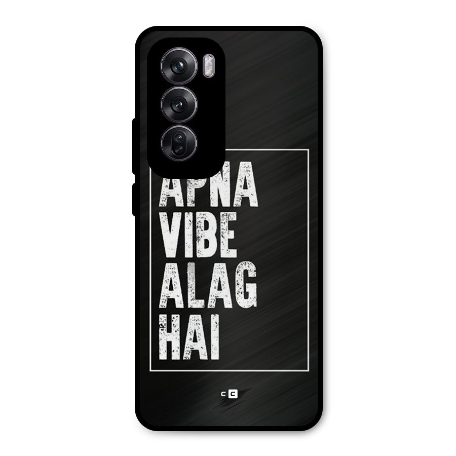 Apna Vibe Metal Back Case for Oppo Reno12 Pro