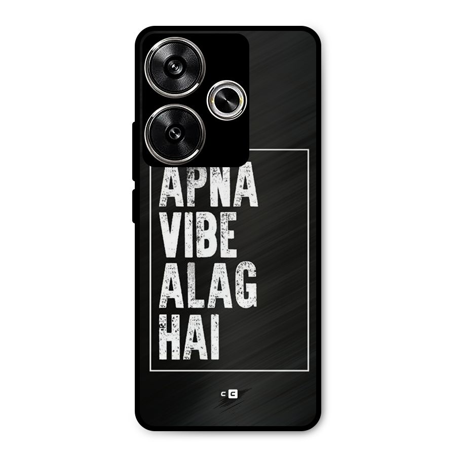 Apna Vibe Metal Back Case for Poco F6