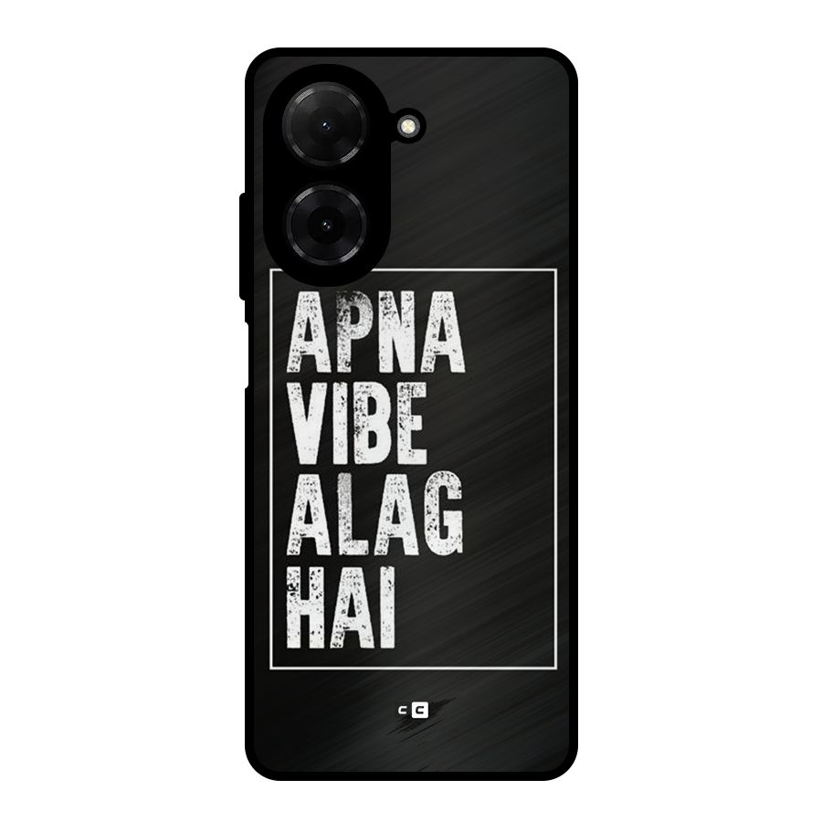 Apna Vibe Metal Back Case for Redmi A5 4G