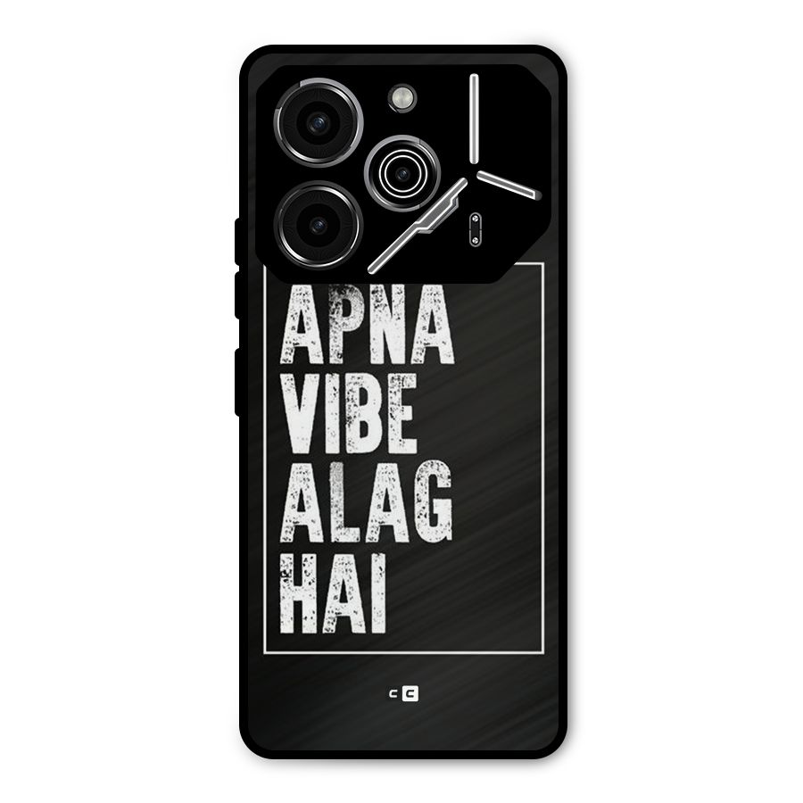 Apna Vibe Metal Back Case for Tecno Pova 6 Pro