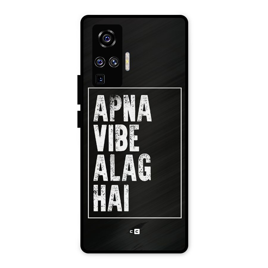 Apna Vibe Metal Back Case for Vivo X50 Pro