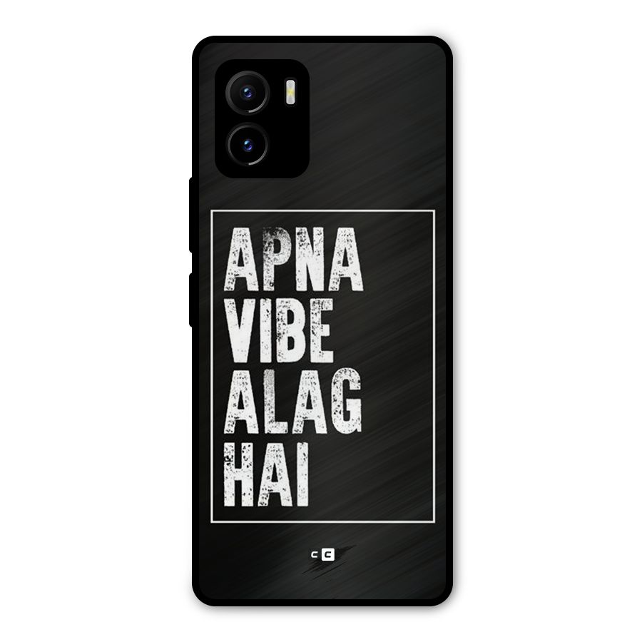 Apna Vibe Metal Back Case for Vivo Y15s
