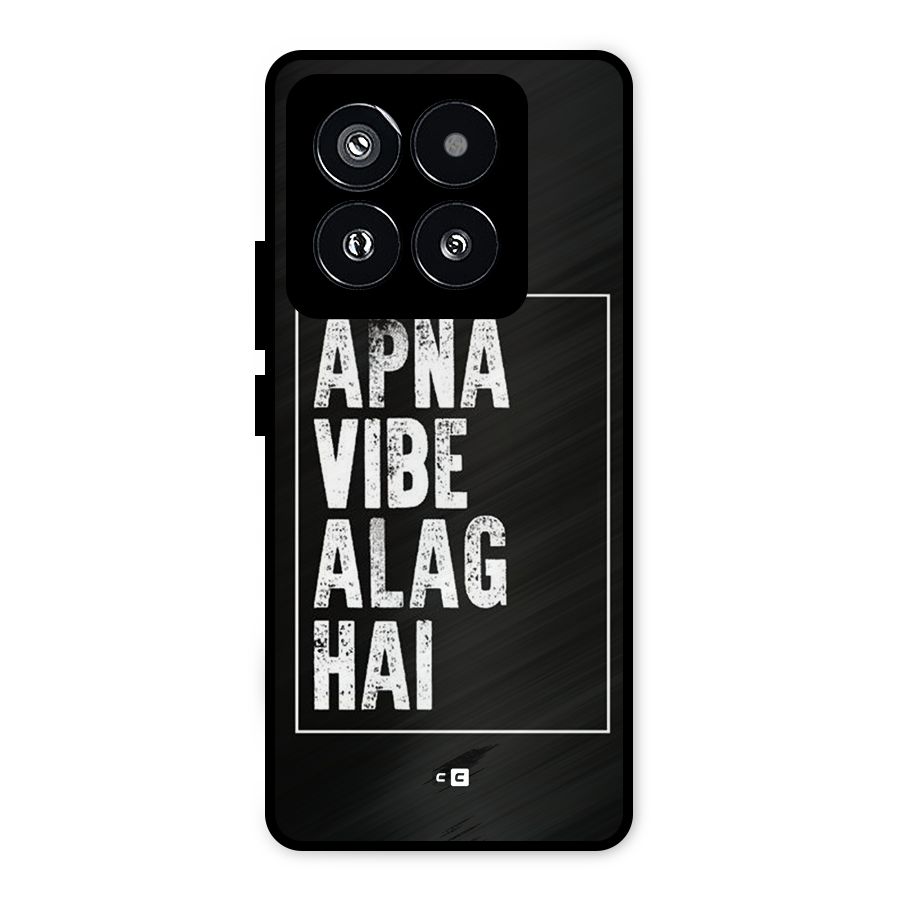 Apna Vibe Metal Back Case for Xiaomi 14 Pro
