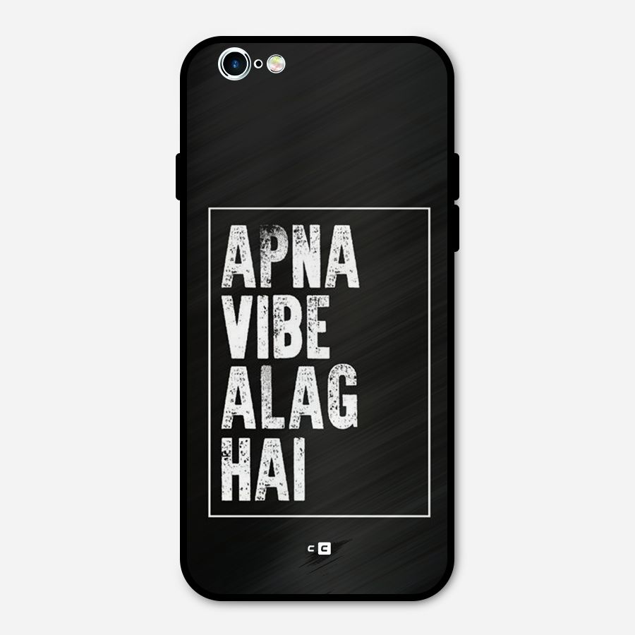 Apna Vibe Metal Back Case for iPhone 6 6s