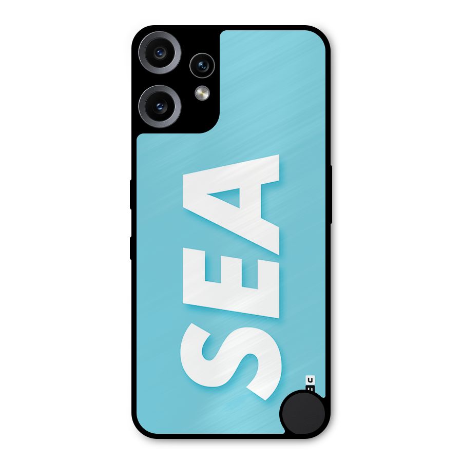 Aqua Sea Metal Back Case for Nothing CMF Phone 2 Pro
