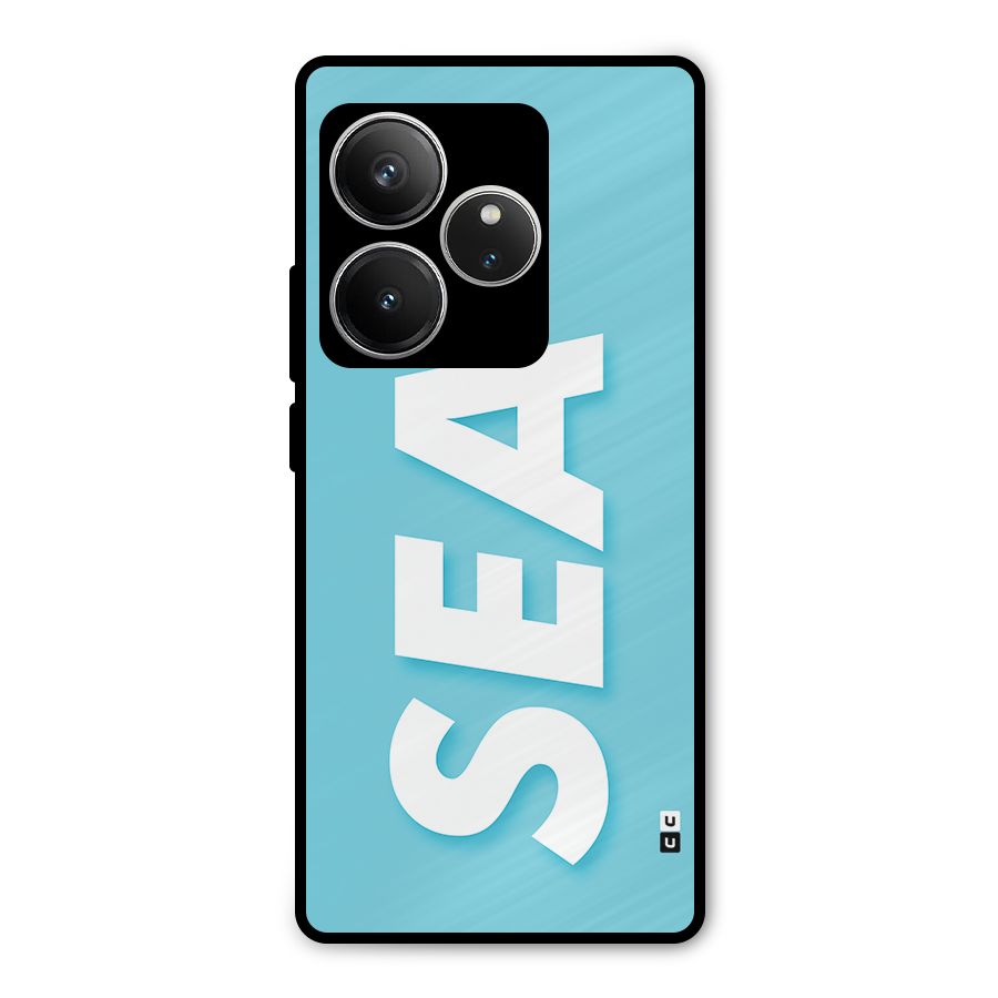 Aqua Sea Metal Back Case for Realme GT 6