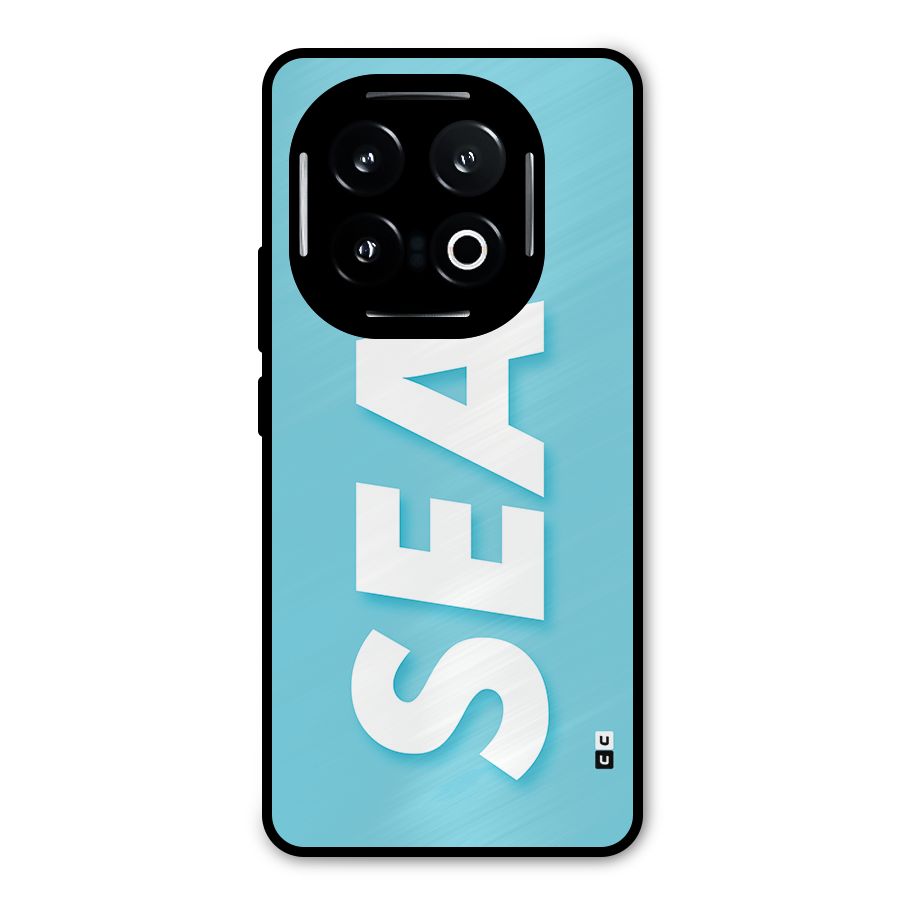 Aqua Sea Metal Back Case for iQOO 13