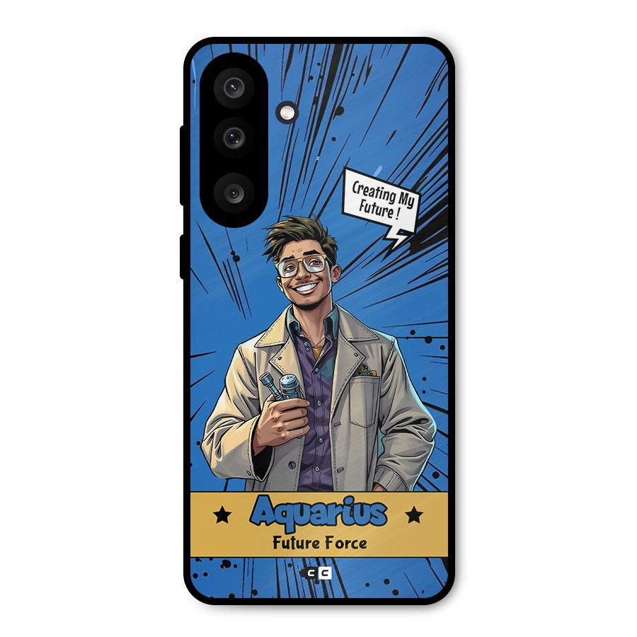 Aquarius Force Metal Back Case for Galaxy M56