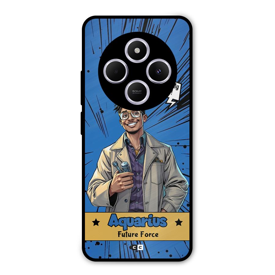 Aquarius Force Metal Back Case for Poco M7