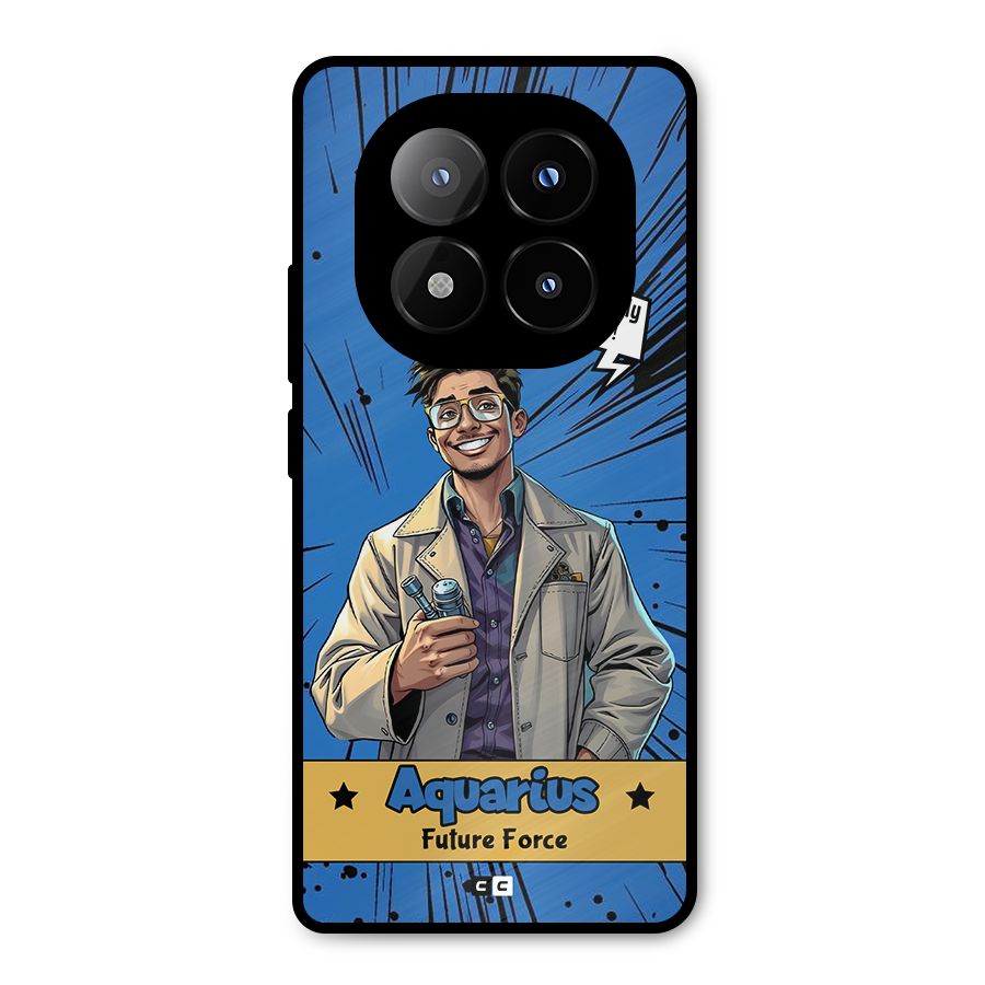 Aquarius Force Metal Back Case for Redmi Note 14 Pro Plus 5G