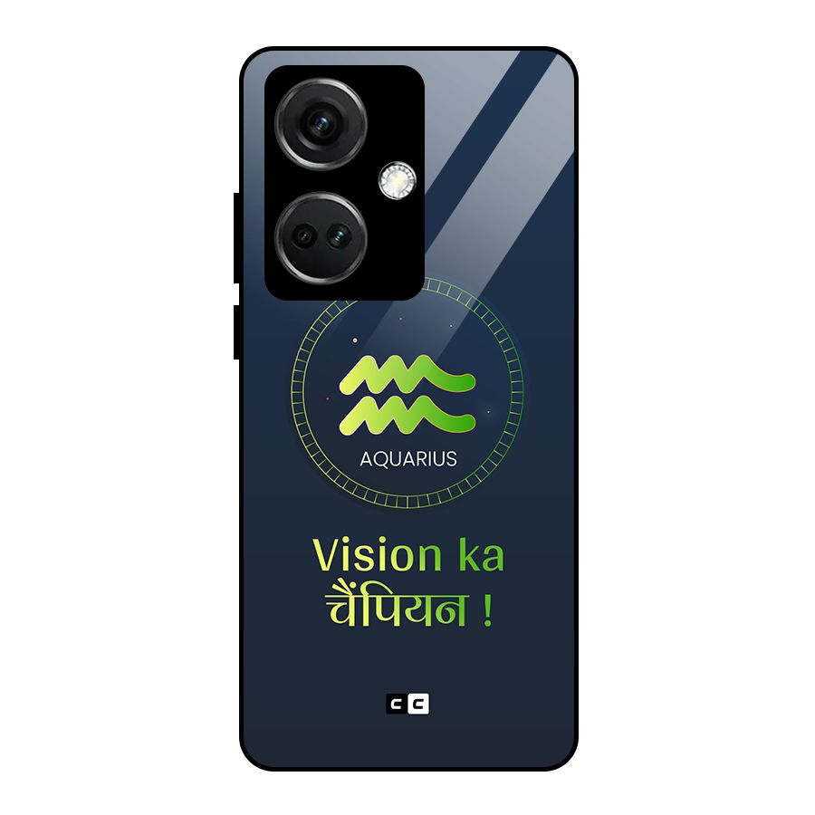 Aquarius Vision Glass Back Case for OnePlus Nord CE 3 5G