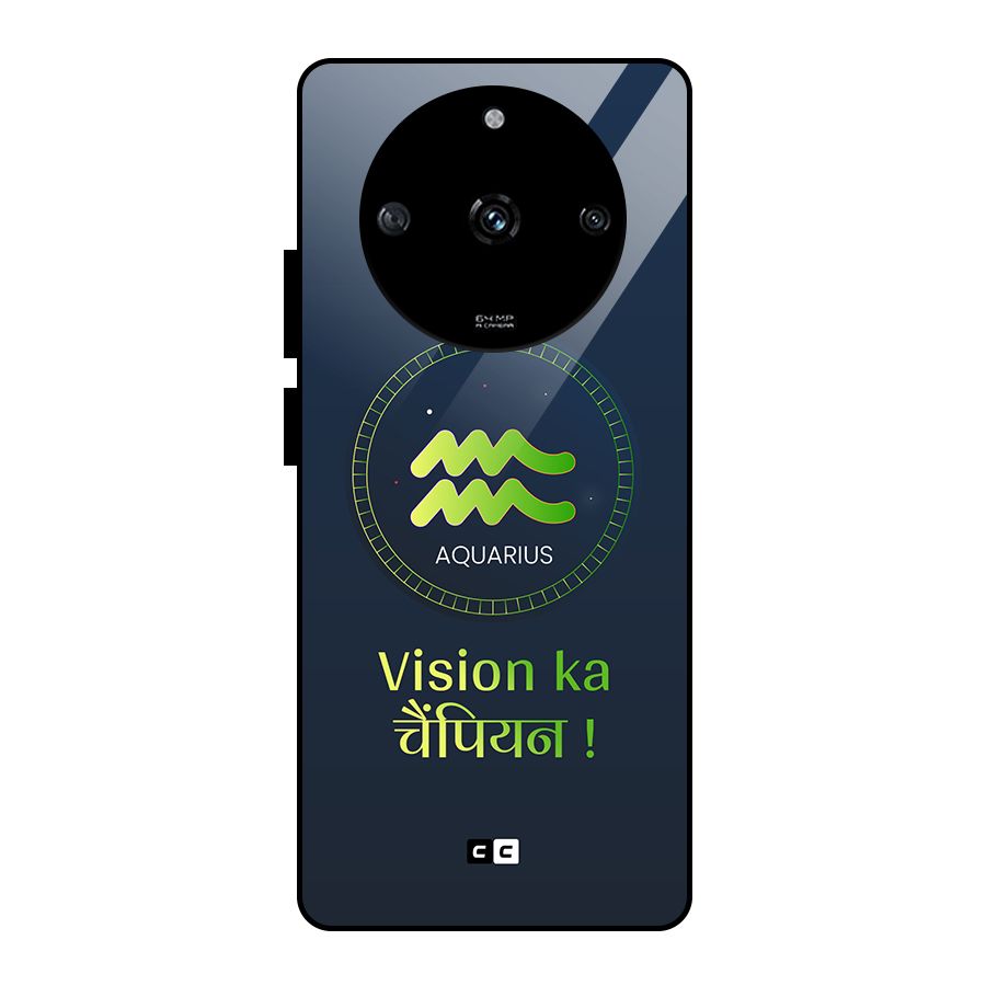 Aquarius Vision Glass Back Case for Realme Narzo 60 5G