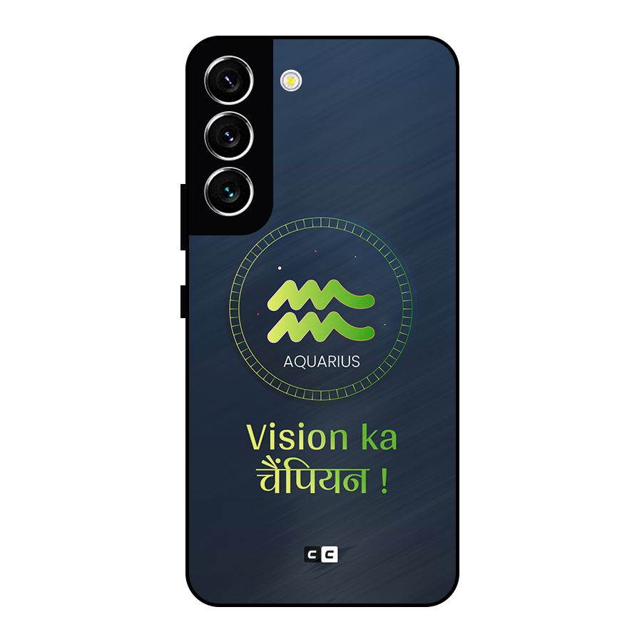 Aquarius Vision Metal Back Case for Galaxy S22 5G