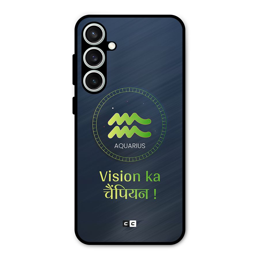 Aquarius Vision Metal Back Case for Galaxy S23 FE