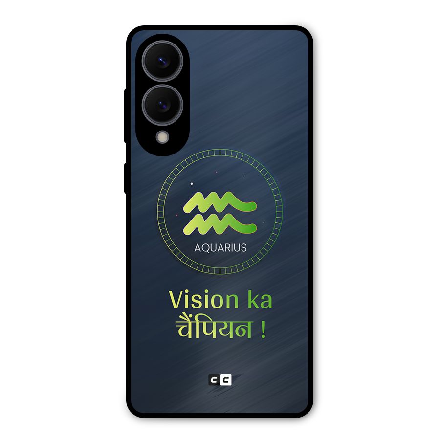 Aquarius Vision Metal Back Case for Galaxy S25 Edge