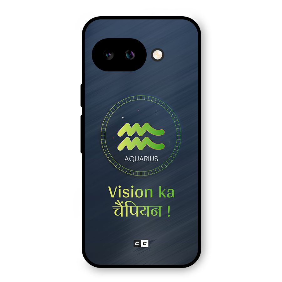 Aquarius Vision Metal Back Case for Google Pixel 9a