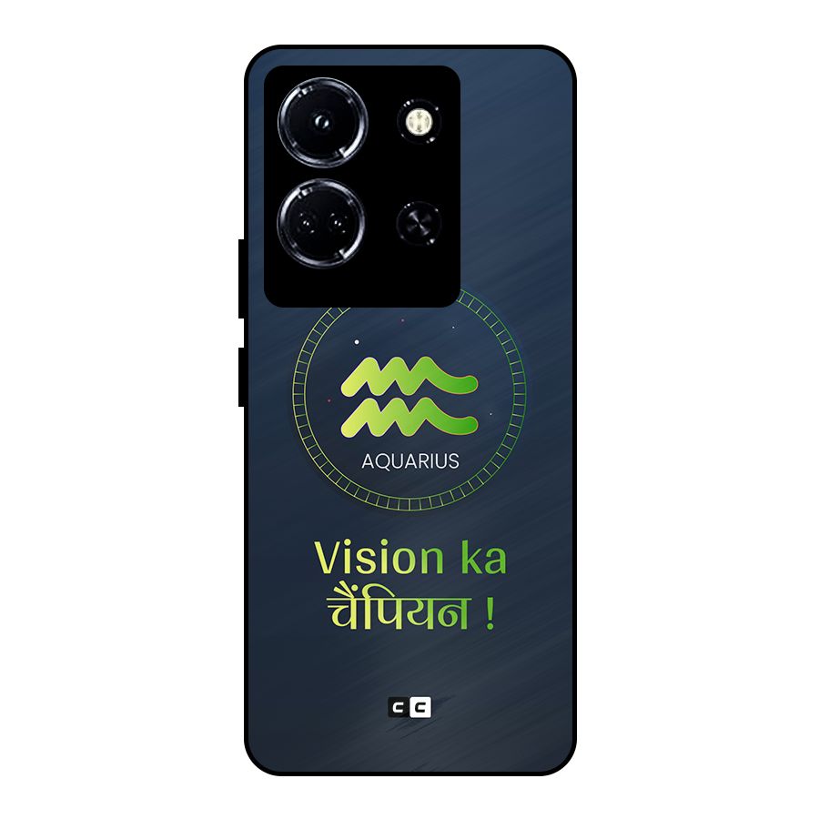 Aquarius Vision Metal Back Case for Infinix Note 30 5G