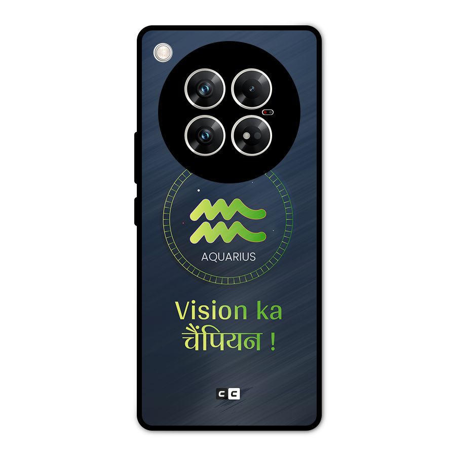 Aquarius Vision Metal Back Case for Infinix Zero 40 5G