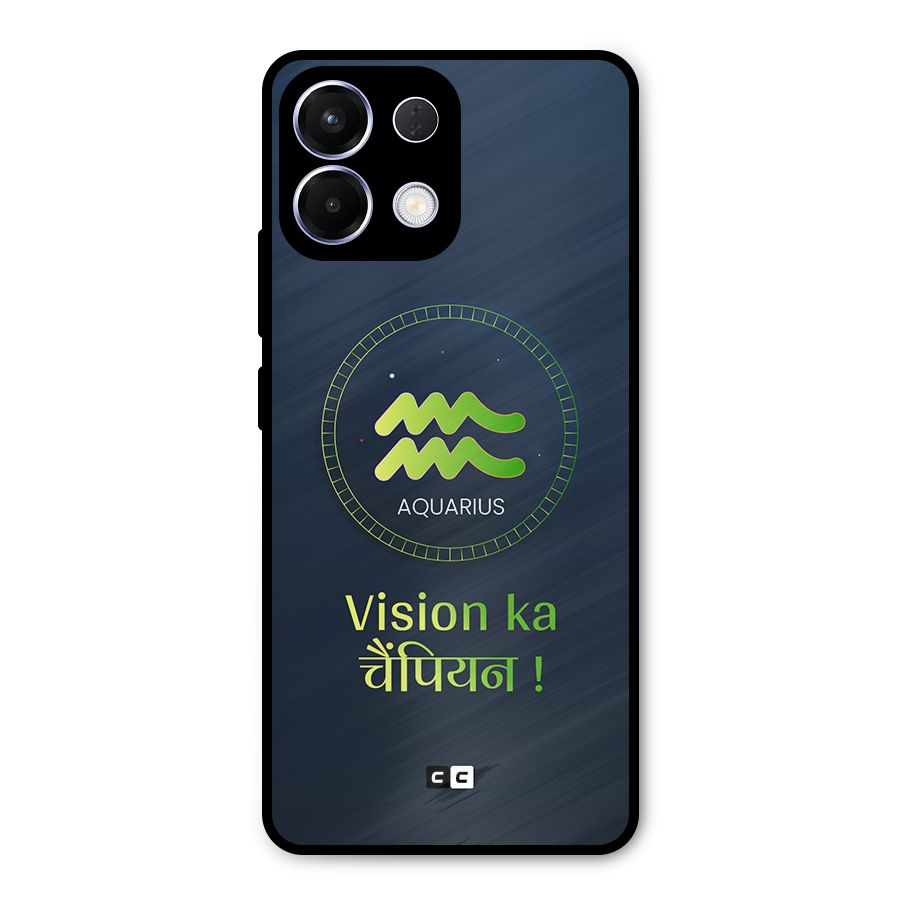 Aquarius Vision Metal Back Case for Oppo K13