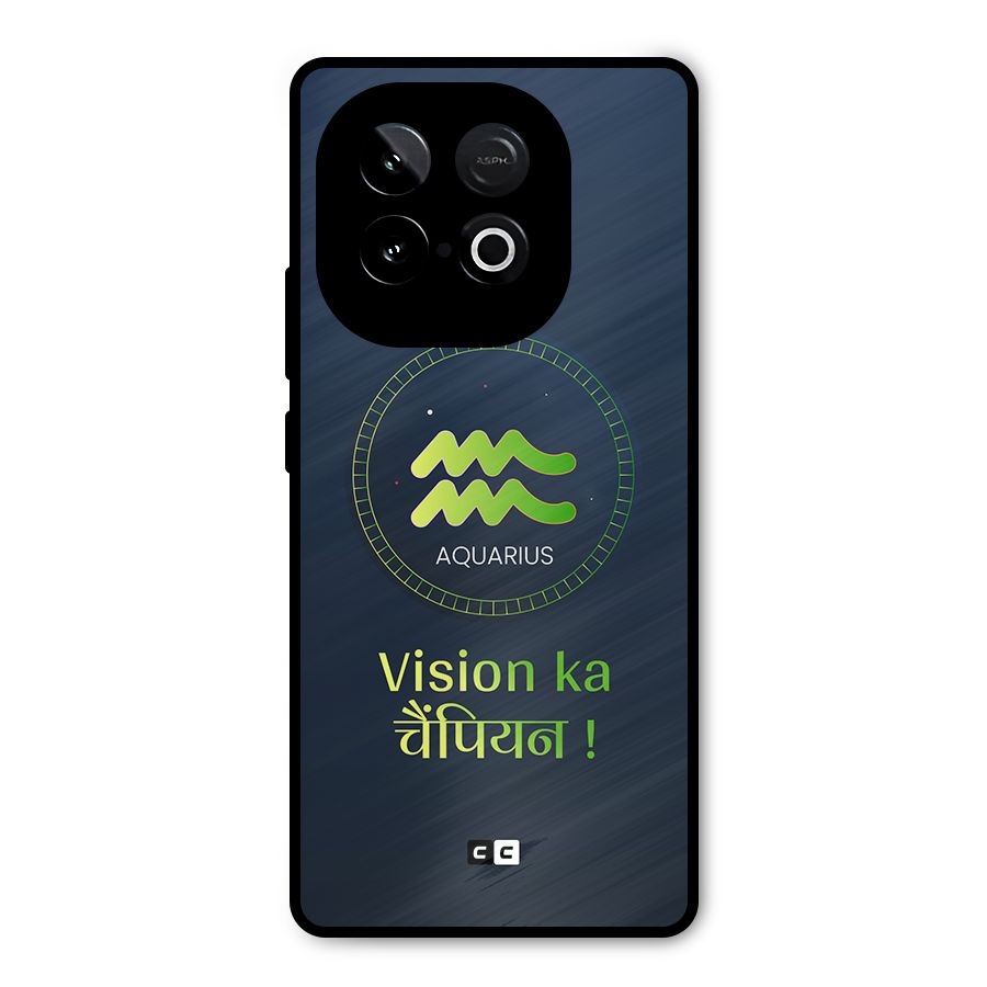Aquarius Vision Metal Back Case for iQOO Neo 10