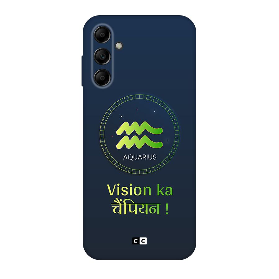 Aquarius Vision Original Polycarbonate Back Case for Galaxy A14 5G