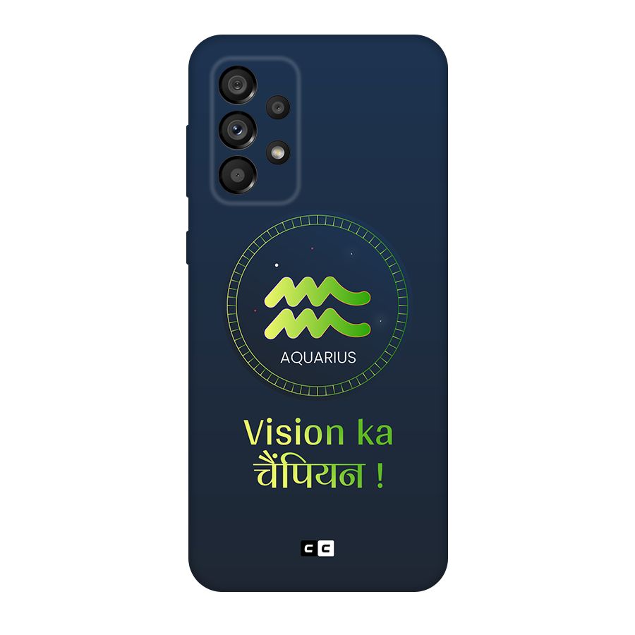 Aquarius Vision Original Polycarbonate Back Case for Galaxy A73 5G