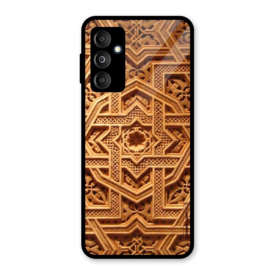 Archaic Wall Glass Back Case for Galaxy M14 5G