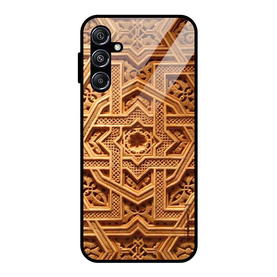 Archaic Wall Glass Back Case for Galaxy M34 5G
