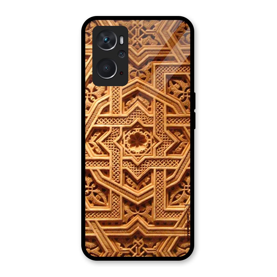 Archaic Wall Glass Back Case for Oppo K10 4G