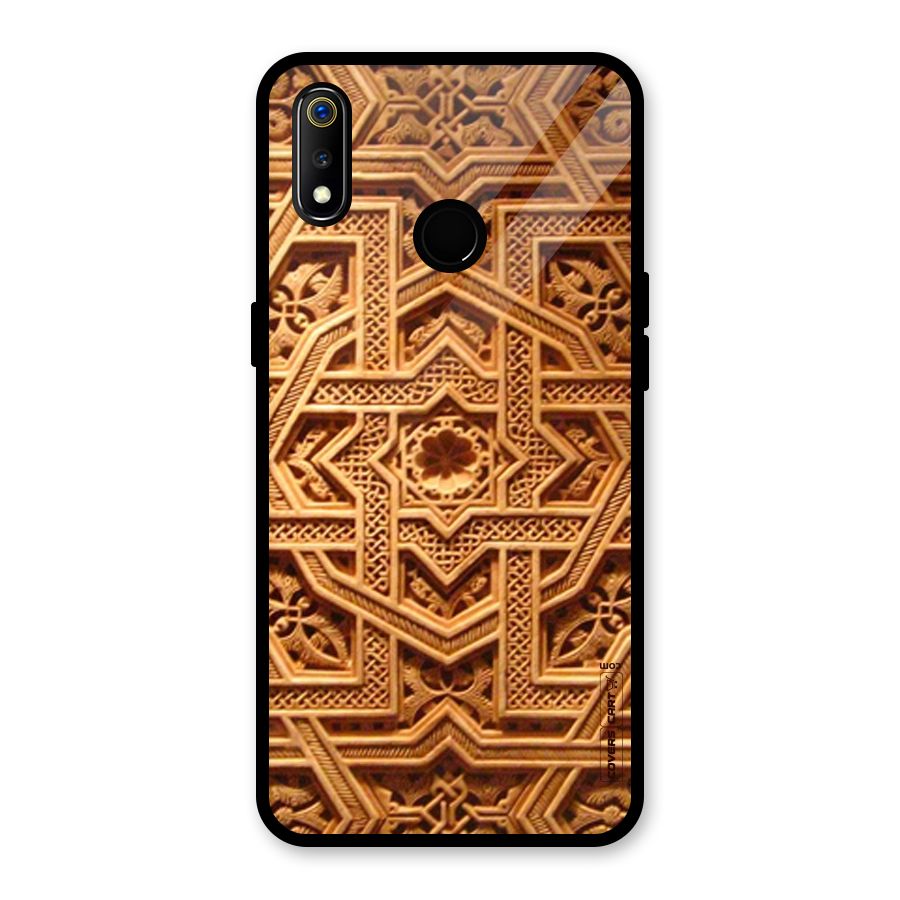 Archaic Wall Glass Back Case for Realme 3i