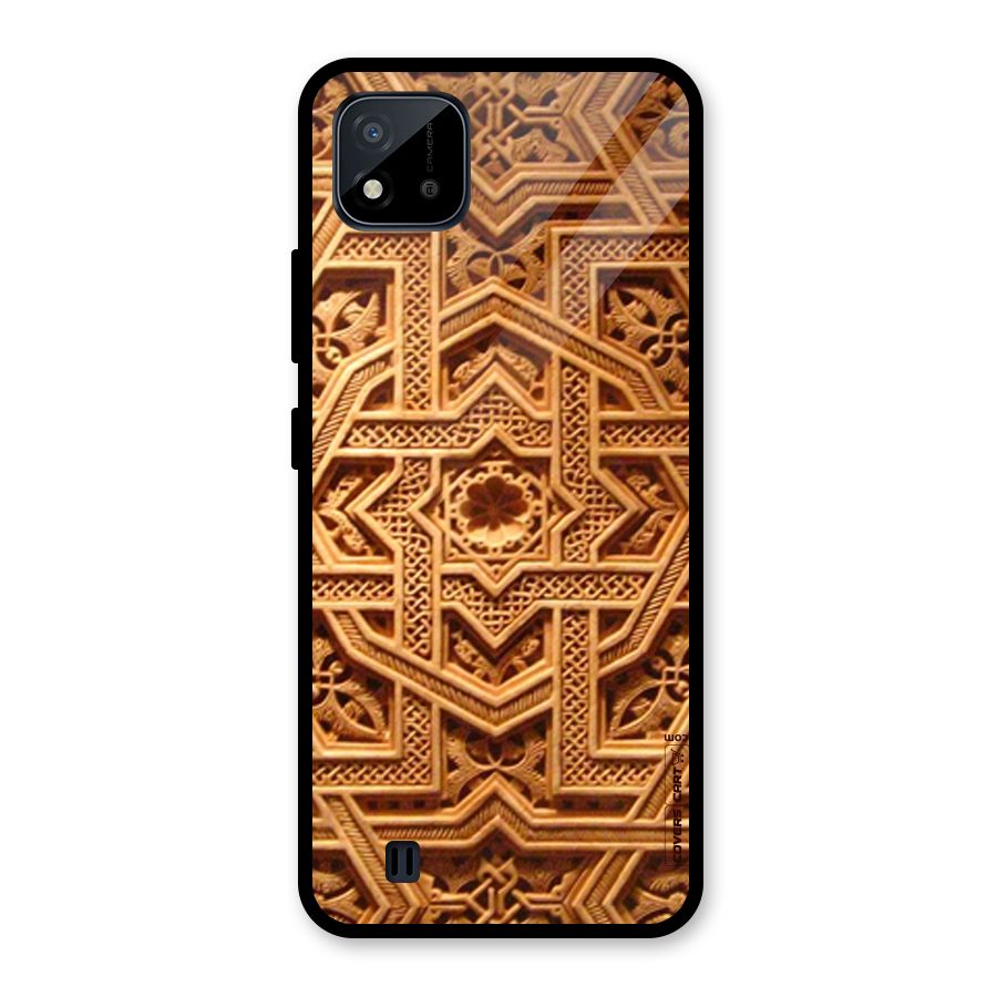 Archaic Wall Glass Back Case for Realme C11 2021