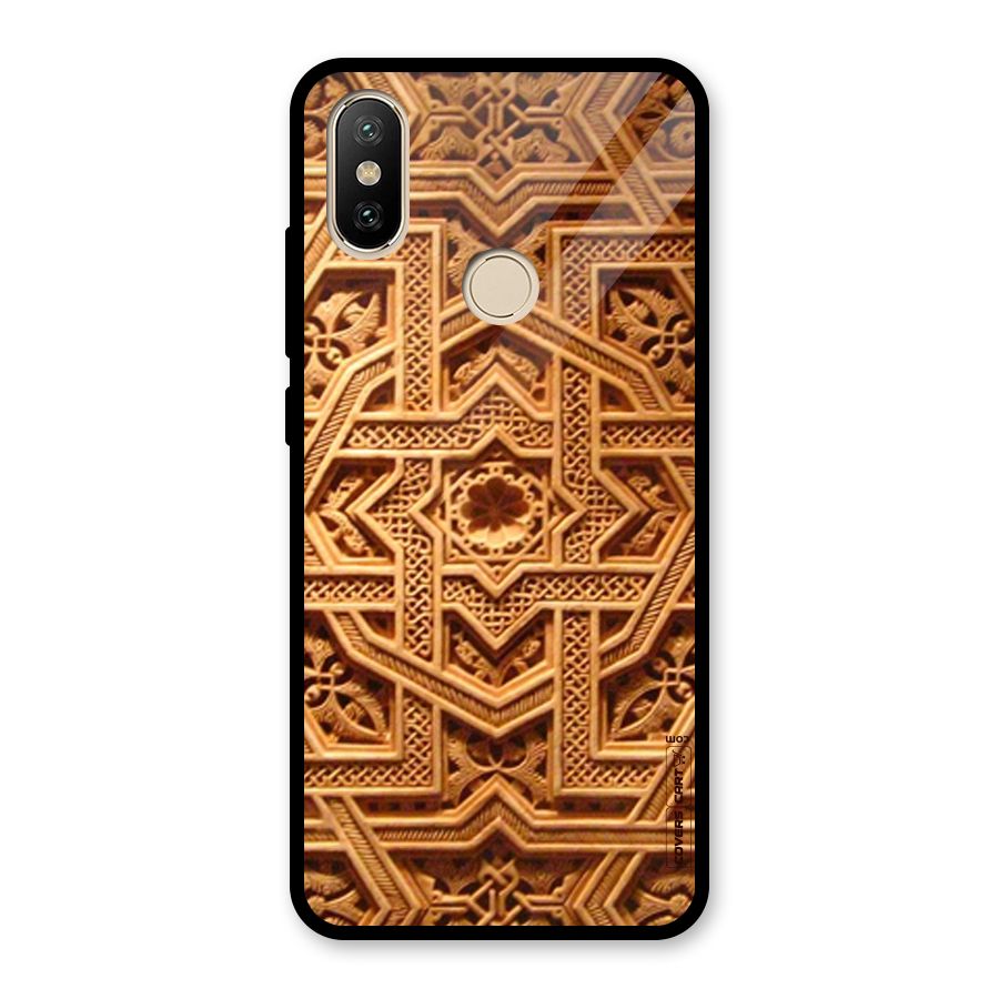 Archaic Wall Glass Back Case for Redmi A2