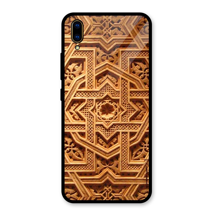 Archaic Wall Glass Back Case for Vivo V11 Pro