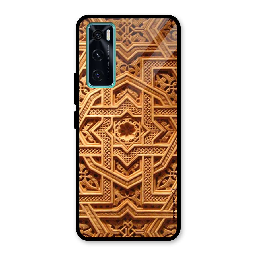 Archaic Wall Glass Back Case for Vivo V20 SE