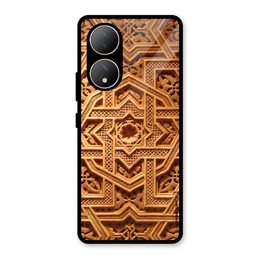 Archaic Wall Glass Back Case for Vivo Y100