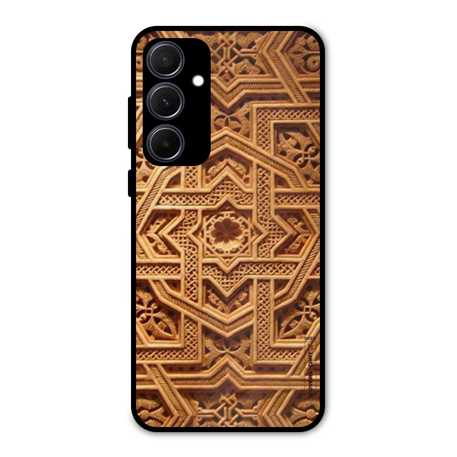 Archaic Wall Metal Back Case for Galaxy A35