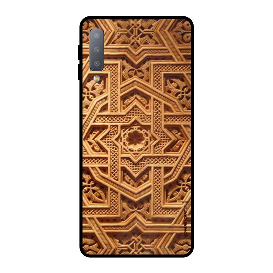Archaic Wall Metal Back Case for Galaxy A7 (2018)