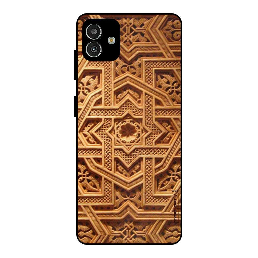 Archaic Wall Metal Back Case for Galaxy M13 5G