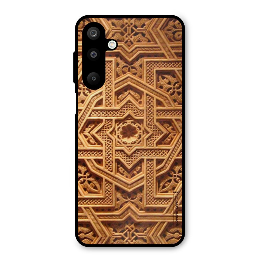 Archaic Wall Metal Back Case for Galaxy M16