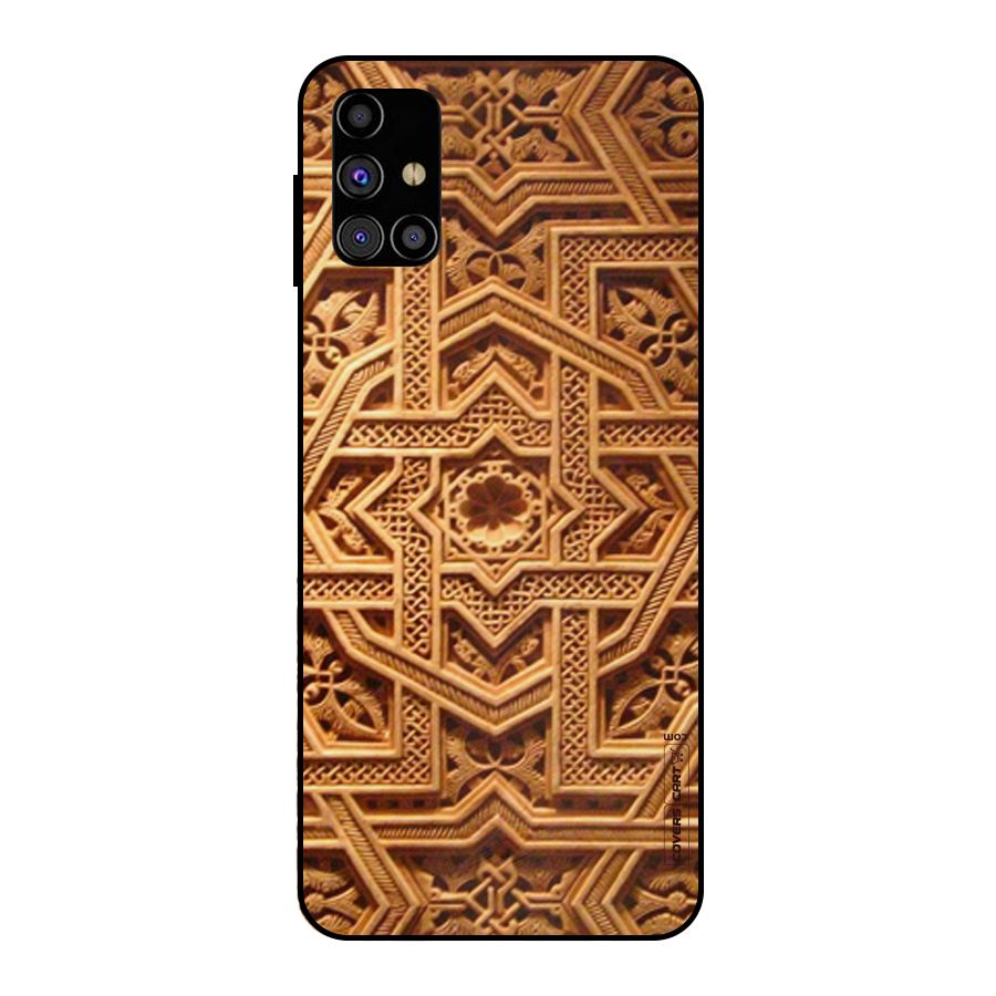 Archaic Wall Metal Back Case for Galaxy M31s