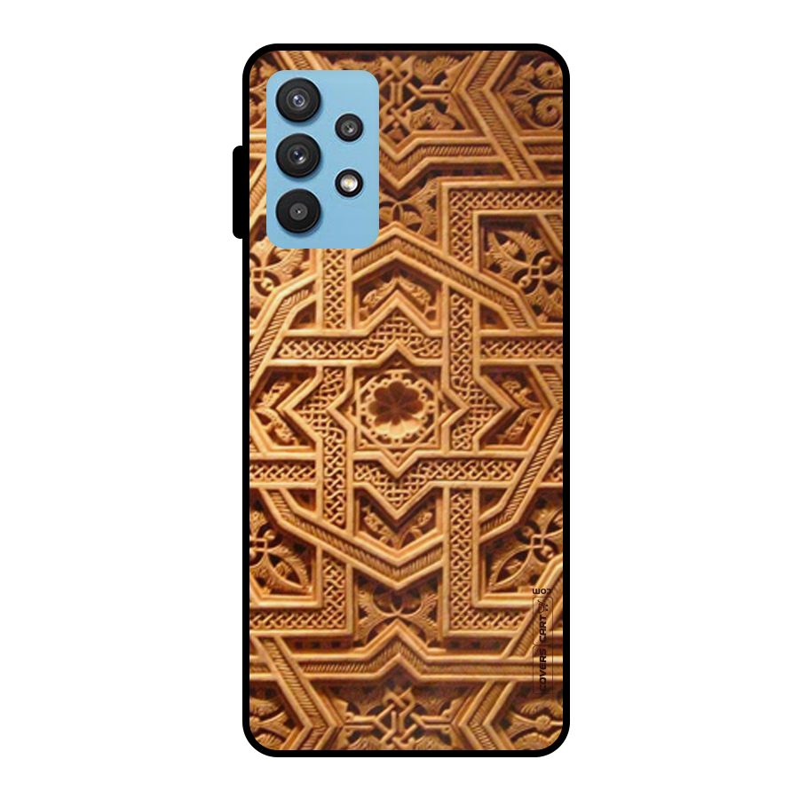 Archaic Wall Metal Back Case for Galaxy M32 5G