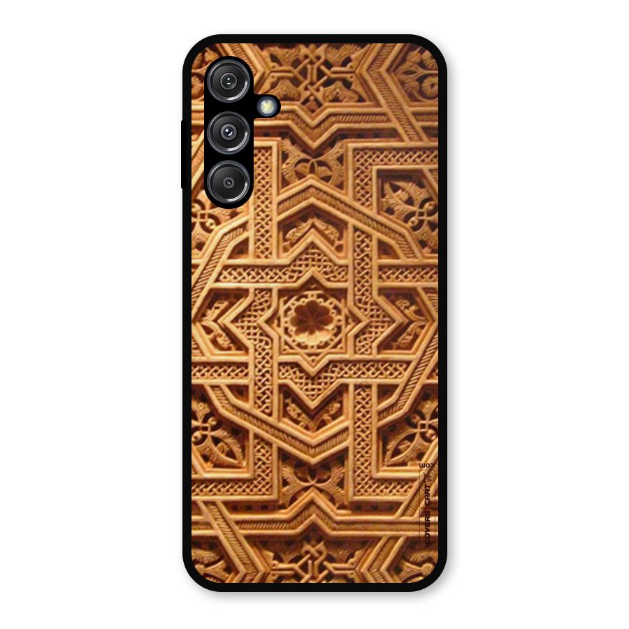 Archaic Wall Metal Back Case for Galaxy M34 5G