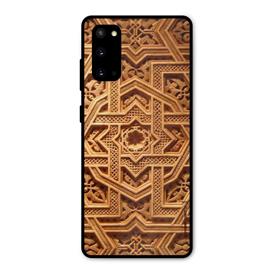 Archaic Wall Metal Back Case for Galaxy S20