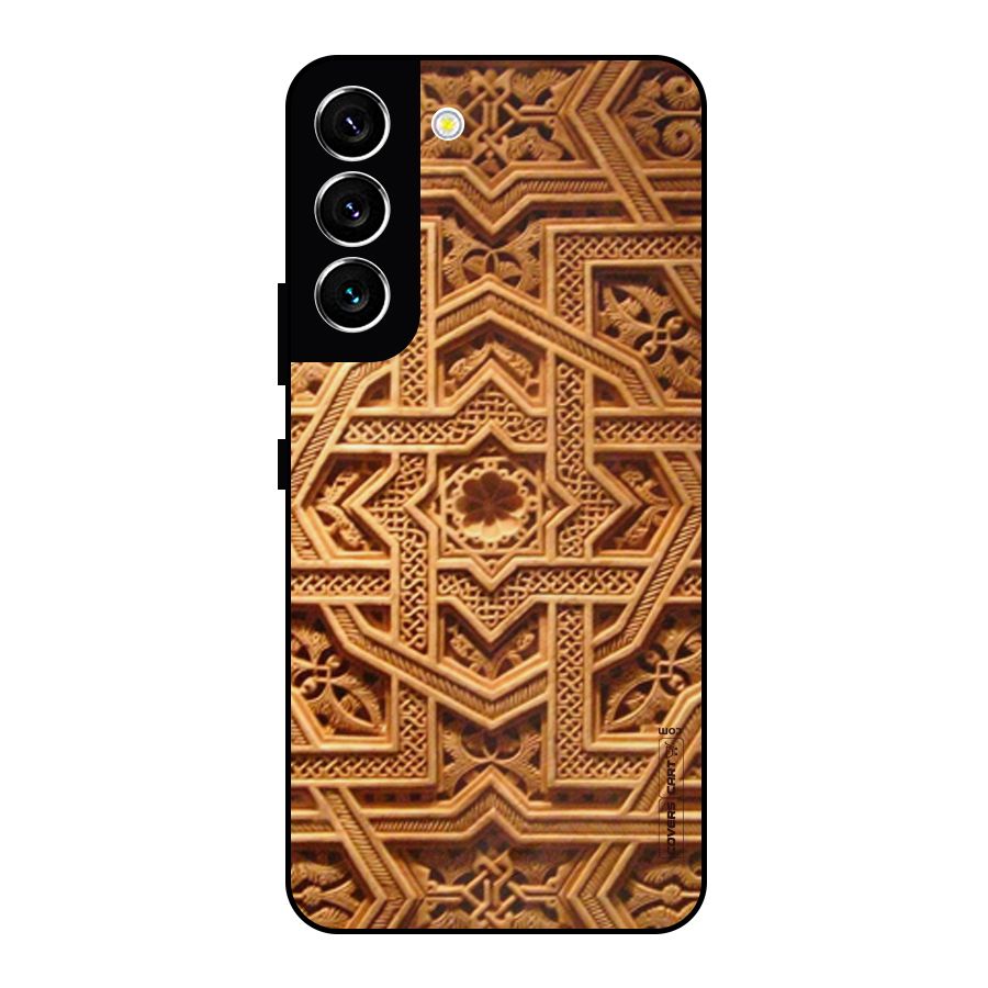 Archaic Wall Metal Back Case for Galaxy S22 5G