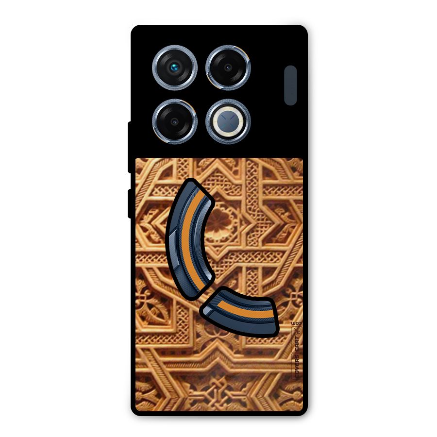 Archaic Wall Metal Back Case for Infinix GT 20 Pro