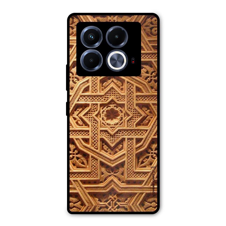 Archaic Wall Metal Back Case for Infinix Note 40 5G